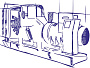 ДЭС (ДГУ) ЭТРО АД1450-Т400 6300В изготовлены с двигателем MTU 12V4000G63 от российского производителя АО «Электроагрегат» Дизель-генератор ЭТРО в Пензе АД1450-Т400 с двигателем MTU 12V4000G63 от российского производителя