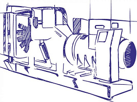 Дизель-генераторы ЭТРО в Пензе АД 500-Т400 с двигателем Doosan DP180LB от российского производителя